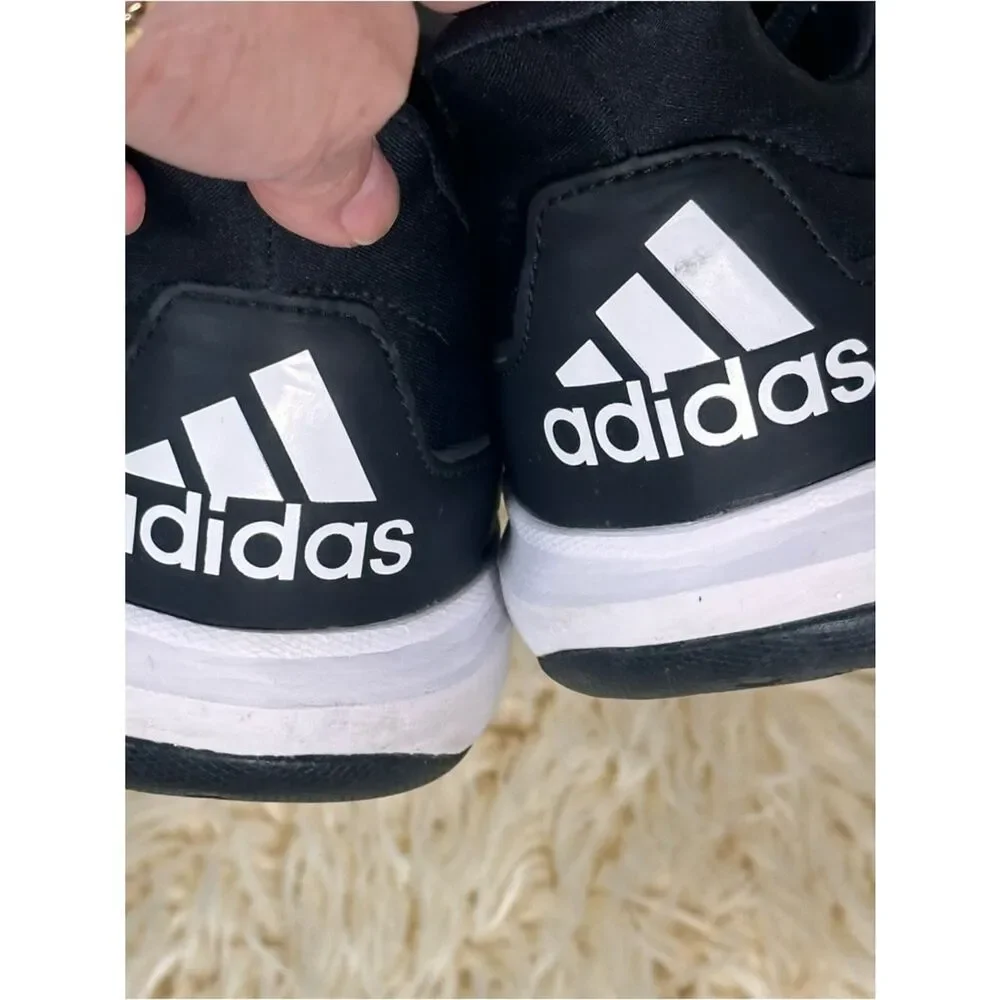 adidas Black and White Men's Athletic Running Shoes